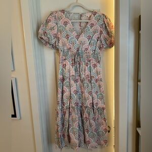 Entro Floral Midi Dress